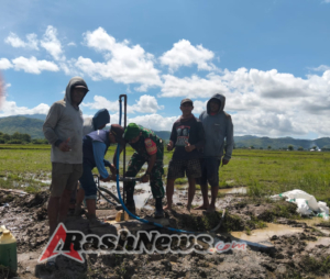Kelompok Tani So Dana Punggung 2 Laksanakan Pengeboran Dukungan Program Peningkatan Produksi Pangan
