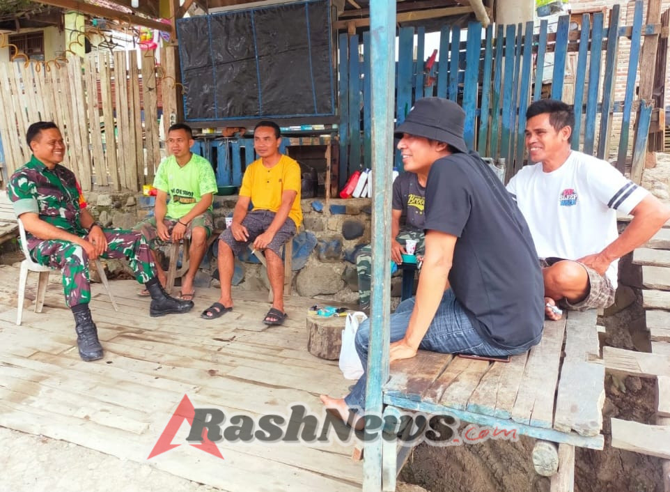 Babinsa Desa Sie Ajak Jaga Kekompakan dan Tanpa Beda Status Sosial