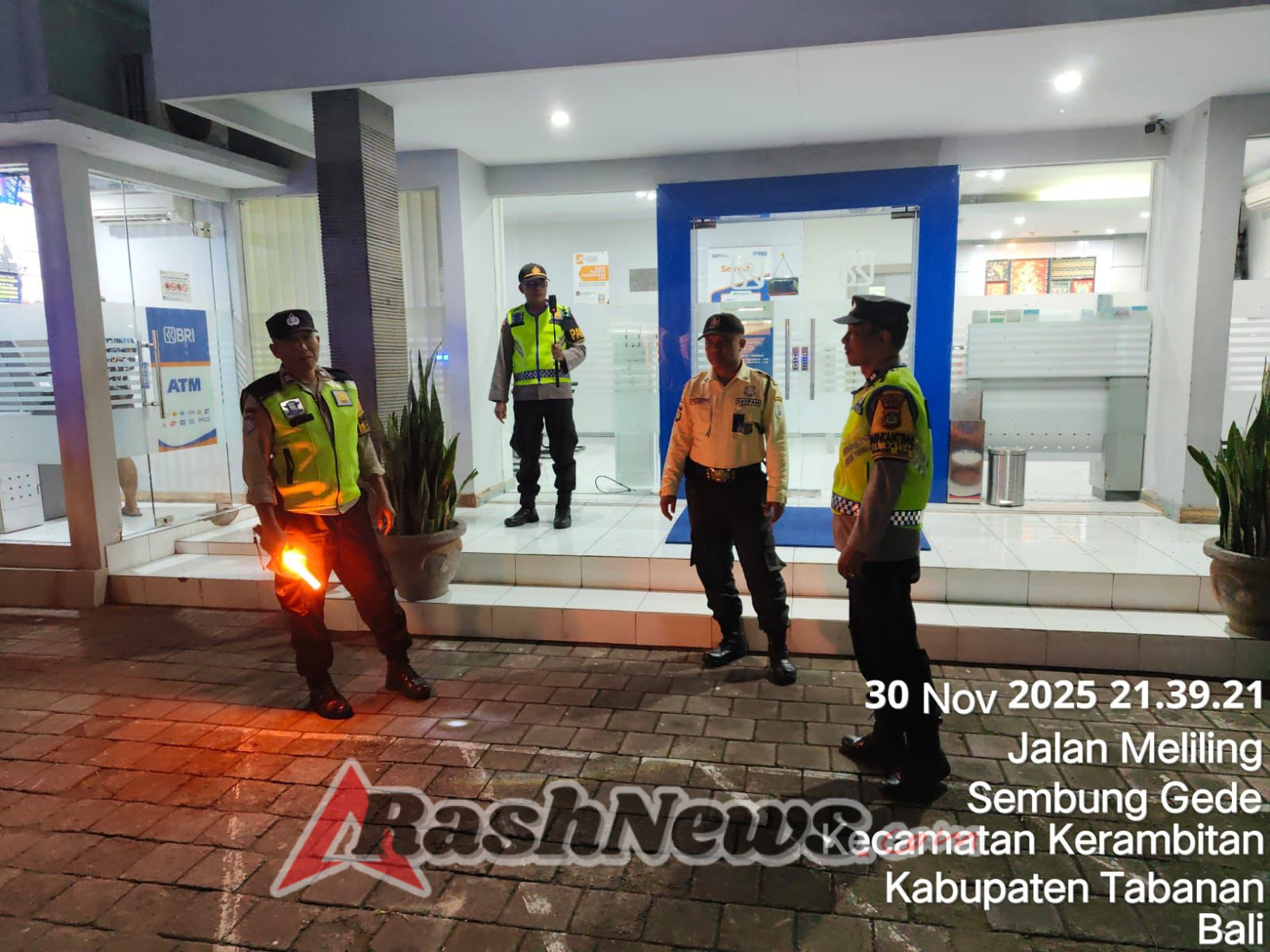 Polsek Kerambitan Gencarkan Patroli Malam Hari