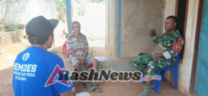 Komsos Babinsa di Desa Fuisama Fokus pada Kesiapsiagaan Lingkungan dan Keselamatan Warga