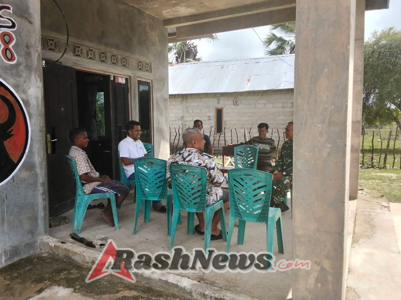 TNI, Pemdes, dan Koperasi Merah Putih Lakukan Verifikasi Lahan 5.000 m² di Fatelilo