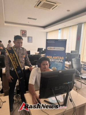 Pelayanan Humanis Satpas SIM Polresta Denpasar Berikan Panduan Ujian Teori dalam Polantas Menyapa