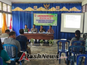 TNI Hadir untuk Rakyat, Babinsa Koramil 1602-01/Ende Ikut Minilok Kecamatan Ndona 2025