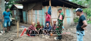 TNI-Rakyat Bersatu, Seremonial Pembangunan Dapur MBG Desa Wologai Sukses Digelar