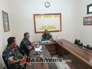 Vicon Pengawasan Pembangunan Satuan Kodim 1628/KSB Dipimpin Tim Wasgiat Kemhan