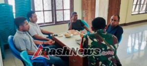 Babinsa Aesesa Lakukan Pemantauan Rutin dan Komsos di Wilayah Binaan