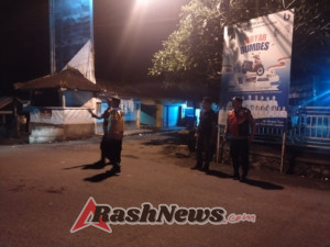 Guna Cegah Gangguan Kamtibmas Polsek Bebandem Gelar Blue Light Patrol demi Terjaganya Harkamtibmas Agar Situasi Aman Kondusip