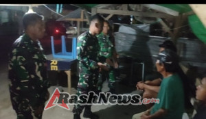 Siskamling di Kelurahan Sambinae Dijalankan Bersama Warga dan Babinsa