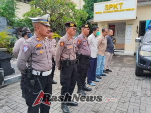 Apel Jampim: Kapolsek Dentim Ajak Seluruh Personel Tingkatkan Kinerja dan Hindari Pelanggaran dalam Bertugas