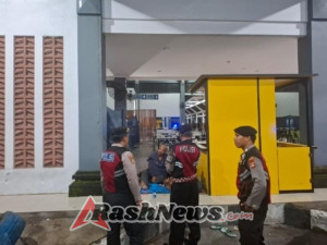Patroli Biru Sambangi Terminal Mengwi, Sampaikan Pesan Kamtibmas