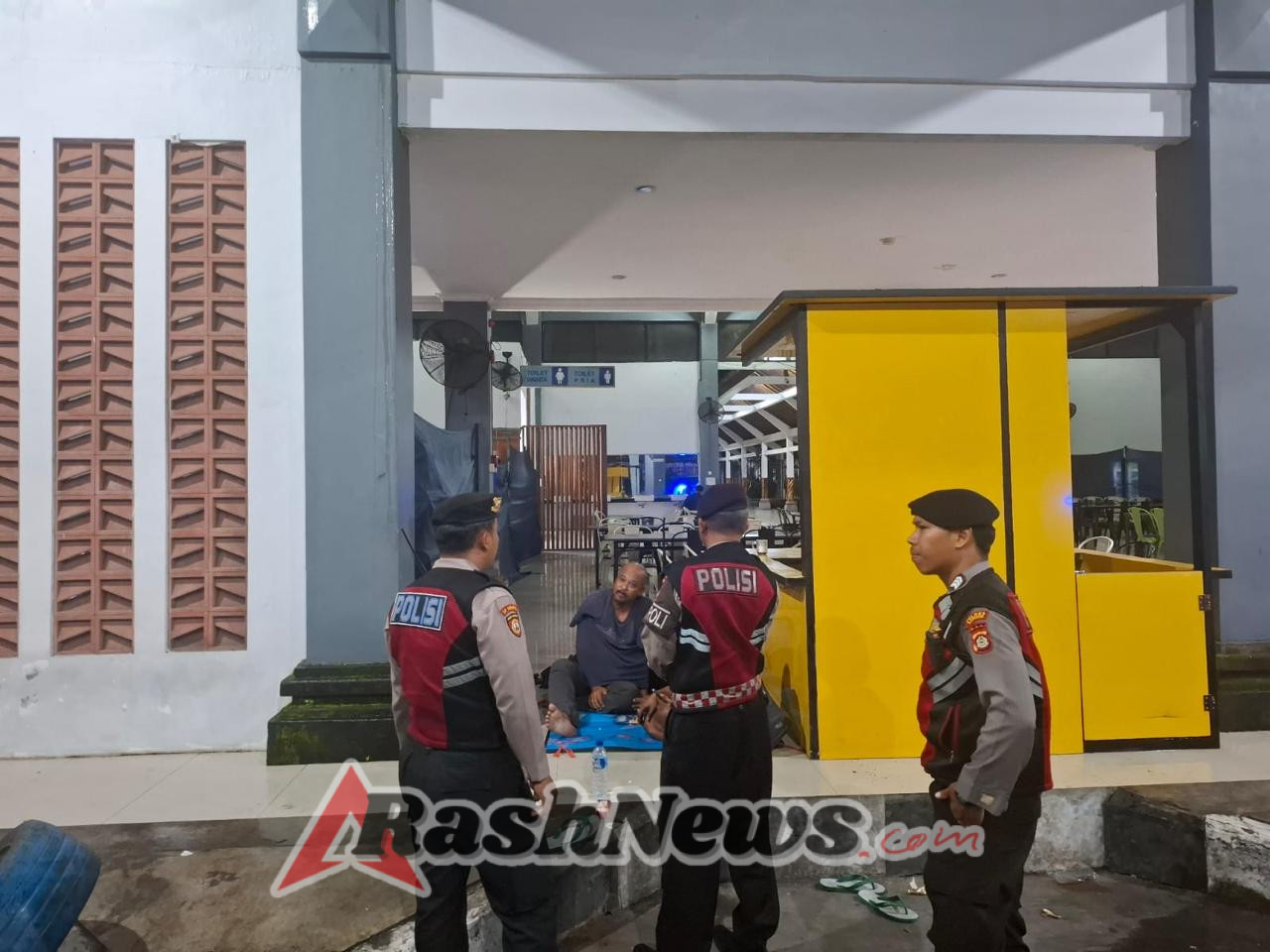 Patroli Biru Sambangi Terminal Mengwi, Sampaikan Pesan Kamtibmas