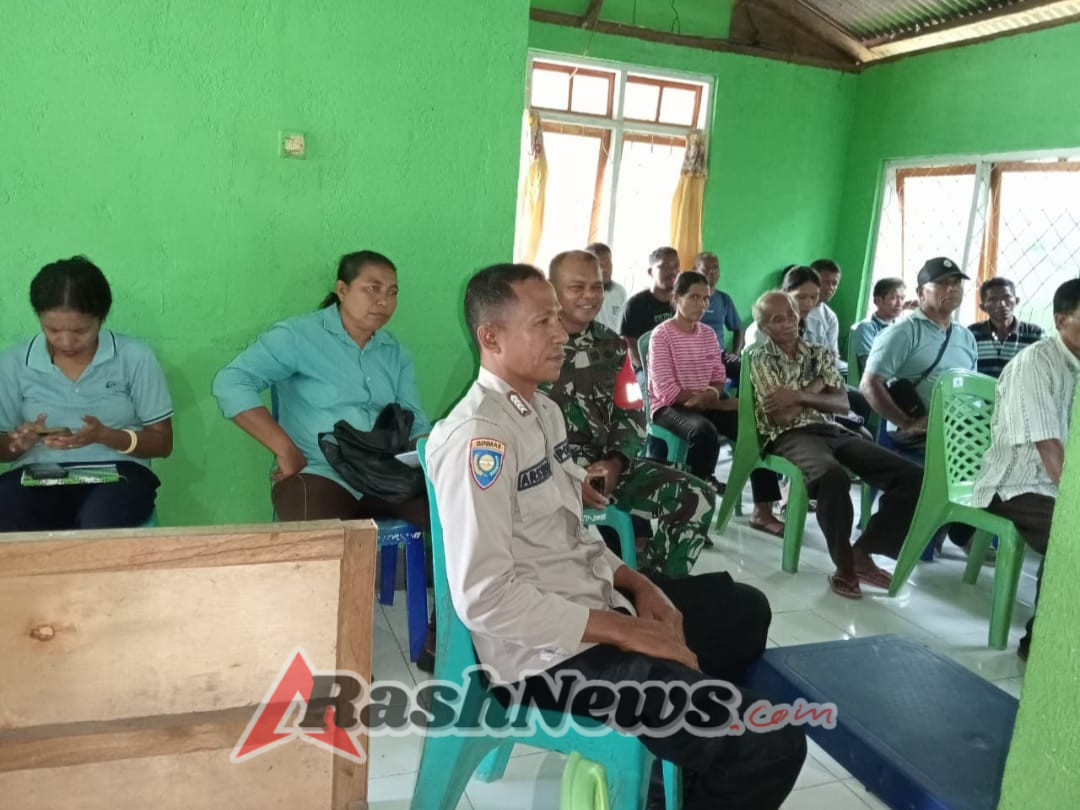 Penguatan Manajemen Aset Desa: Babinsa Ikut Bahas Arah Pembangunan dalam Musdes Umagera