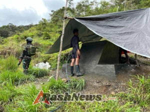 Harapan Baru Di Kampung Tirineri: Satgas Yonif 743/PSY Selesaikan Pembangunan Sanitasi Untuk Masyarakat