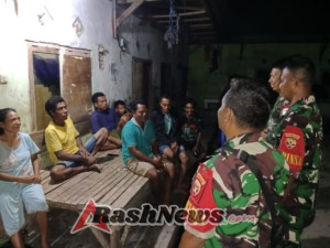 Sinergi TNI dan RT RW Perkuat Pengamanan Lingkungan di Kelurahan Paruga