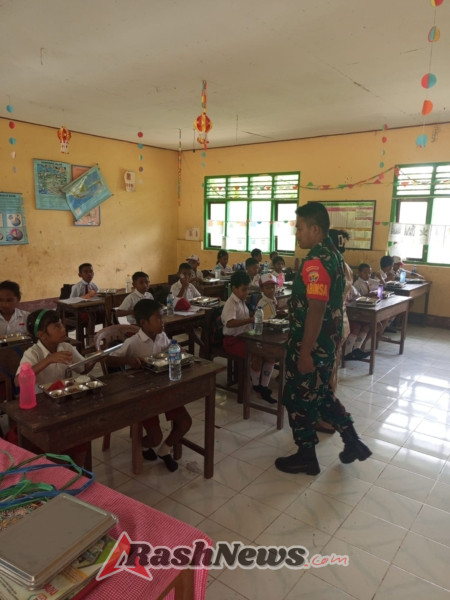 Kolaborasi Babinsa dan Tim SPPG Dukung Peningkatan Gizi Anak dan Ibu