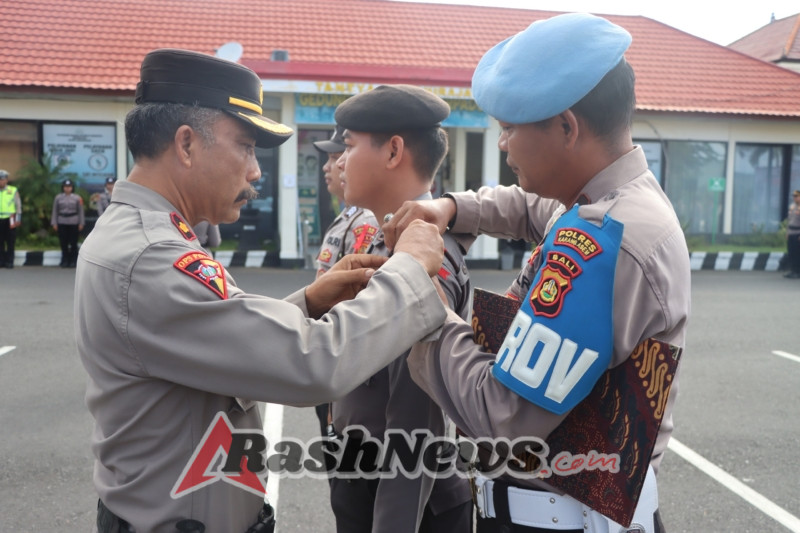 Polres Karangasem Gelar Apel Kesiapan Pasukan Operasi Cipkon Agung 2025