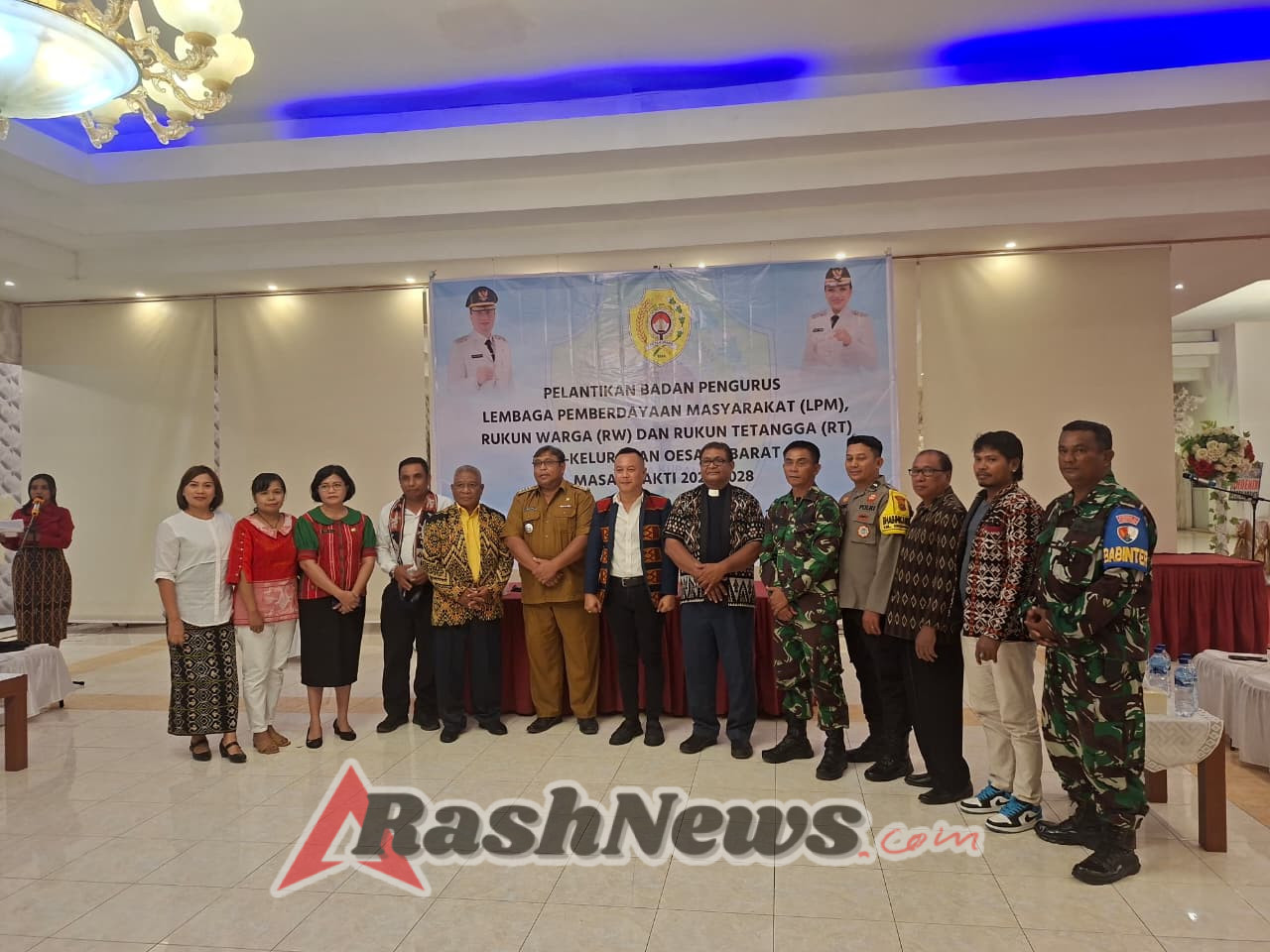 Babinsa dan Pemerintah Desa Bersatu Laksanakan Karya Bakti