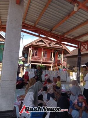 Koptu Fahrurrozi Hadir di Tengah Masyarakat, Bantu Posyandu Tingkatkan Layanan Ibu dan Anak