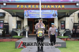 Polres Gianyar Gelar Apel Pasukan Operasi Cipkon Agung 2025