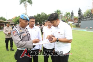 Propam Polres Gianyar Gelar Gaktibplin Personel di Awal Operasi Cipkon Agung 2025