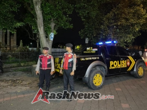 Polres Klungkung Tingkatkan Kegiatan Patroli Malam jaga Kamtibmas