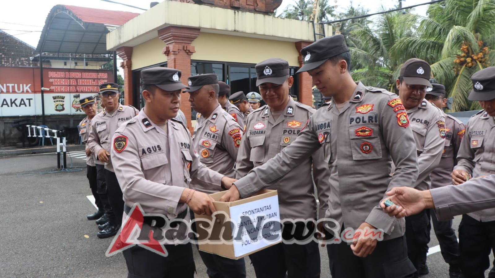 Peduli Sesama, Polres Badung Galang Donasi untuk Korban Bencana di Wilayah Sumatera