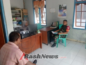Kamtibmas Terjaga, Babinsa Koramil Maurole Dukung Kegiatan Desa dan Edukasi Warga