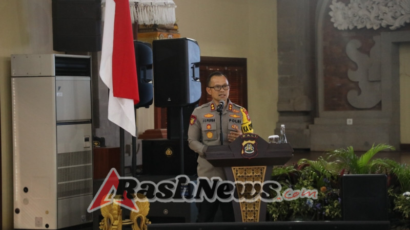 Kapolres Karangasem Hadiri Apel Kasatwil Polda Bali, Laporkan Sitkamtibmas dan Kesiapan Pengamanan Natal dan Tahun Baru
