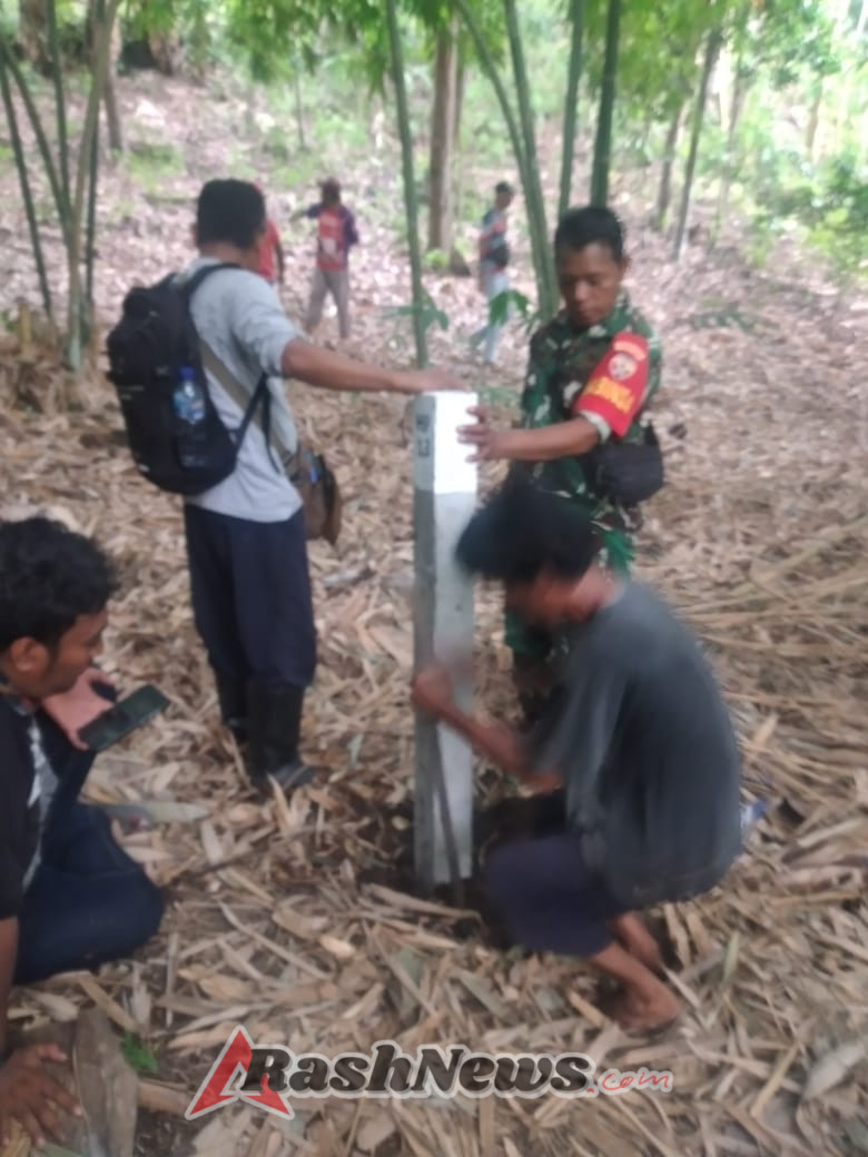 Kelurahan Onekore Tingkatkan Kesadaran Warga melalui Pemasangan Pilar Hutan Produksi