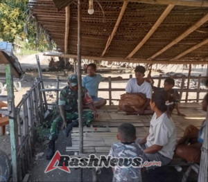 Sertu Denis Fernandes Hadir di Desa Neotonda, Pastikan Keamanan dan Edukasi Warga