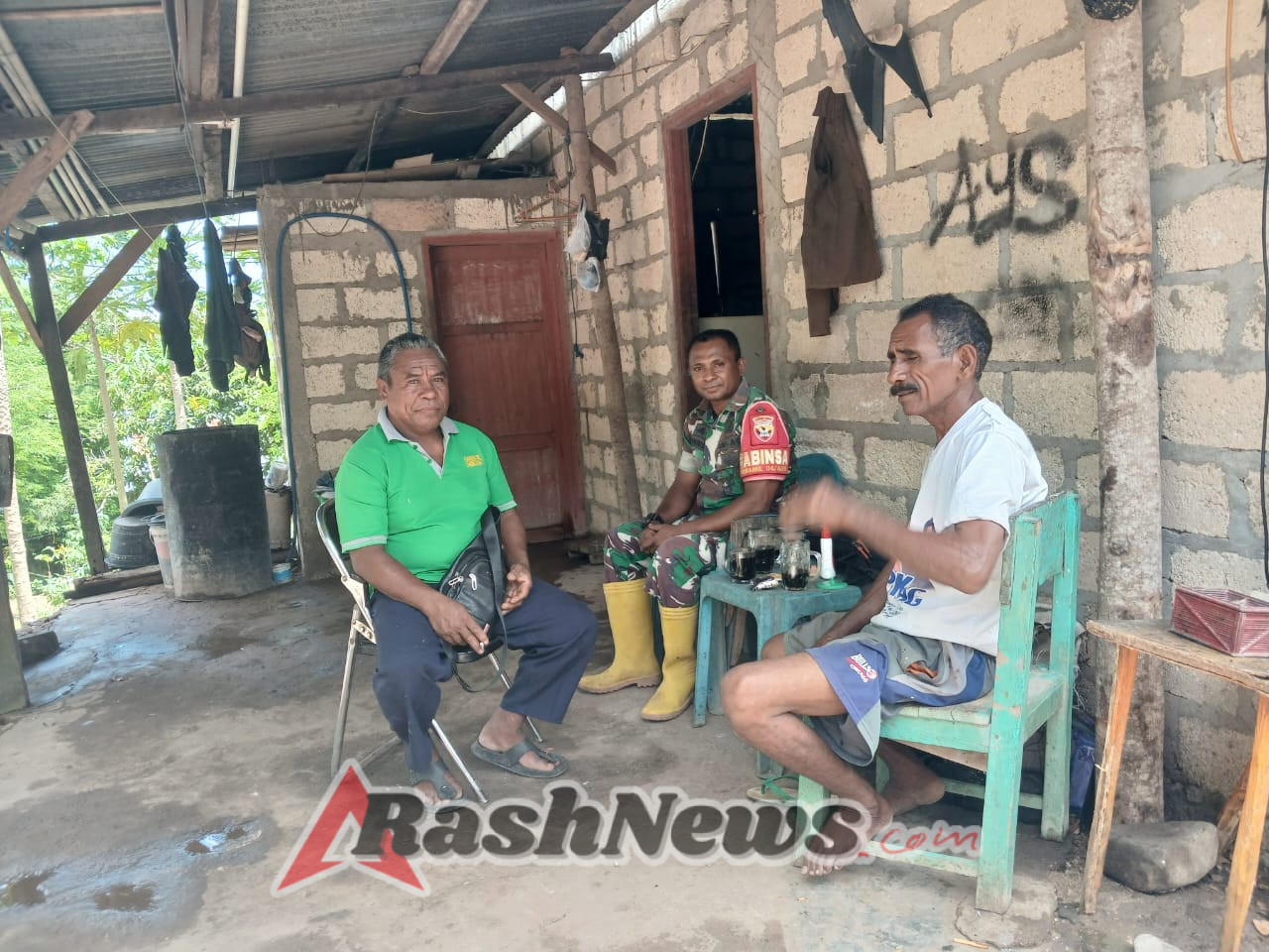 Binjaring Ter Babinsa Amarasi Dorong Stabilitas Aman Dan Kondusif