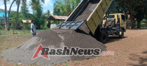 Sinergi TNI dan Masyarakat: Babinsa Alok Kawal Penurunan Material Pembangunan Koperasi Merah Putih