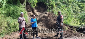 Warga BTN Dopang Diimbau Waspada Longsor Susulan
