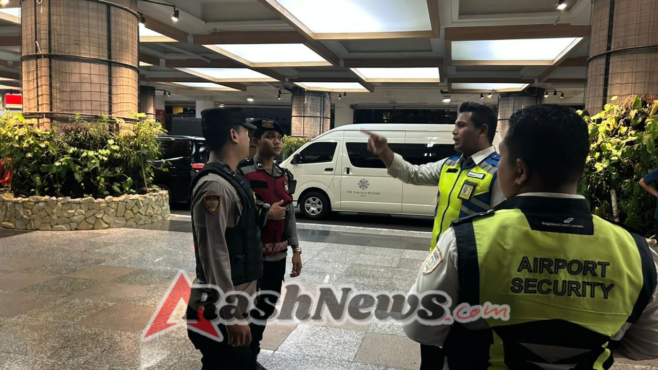 Ciptakan Rasa Aman, Polres Bandara Gencarkan Patroli Humanis di Area Terminal Internasional