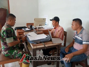 Pemantauan Wilayah dan Puldata TNI AD, Babinsa Dorong Sinergi Aparatur Desa di Ende