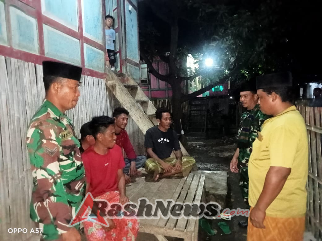 Sinergi TNI–Masyarakat: Patroli Pemukiman dan Titik Keramaian Pemuda Diperketat