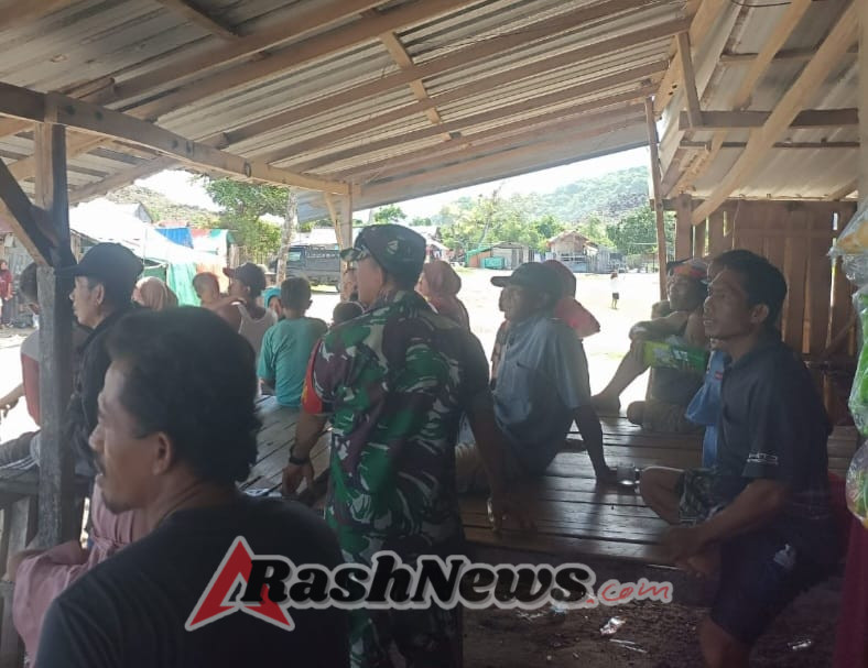 Empat Babinsa Serentak Gelar Komunikasi Sosial di Sejumlah Desa Wilayah Monta dan Parado