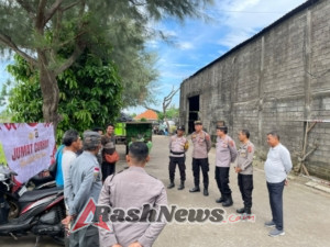 Program Jumat Curhat, Ditsamapta Polda Bali memberikan Arahan tentang keselamatan dan keamanan dalam bekerja di Wilayah Polda Bali