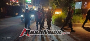 Ciptakan Situasi Aman Polsek Kuta Utara  Bersinergi Dengan TNI Patroli Di Kawasan Wisata