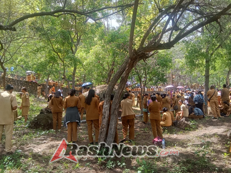 Sinergi TNI–Polri dan Satpol PP Sukses Amankan Ziarah Yubelium di Aeramo