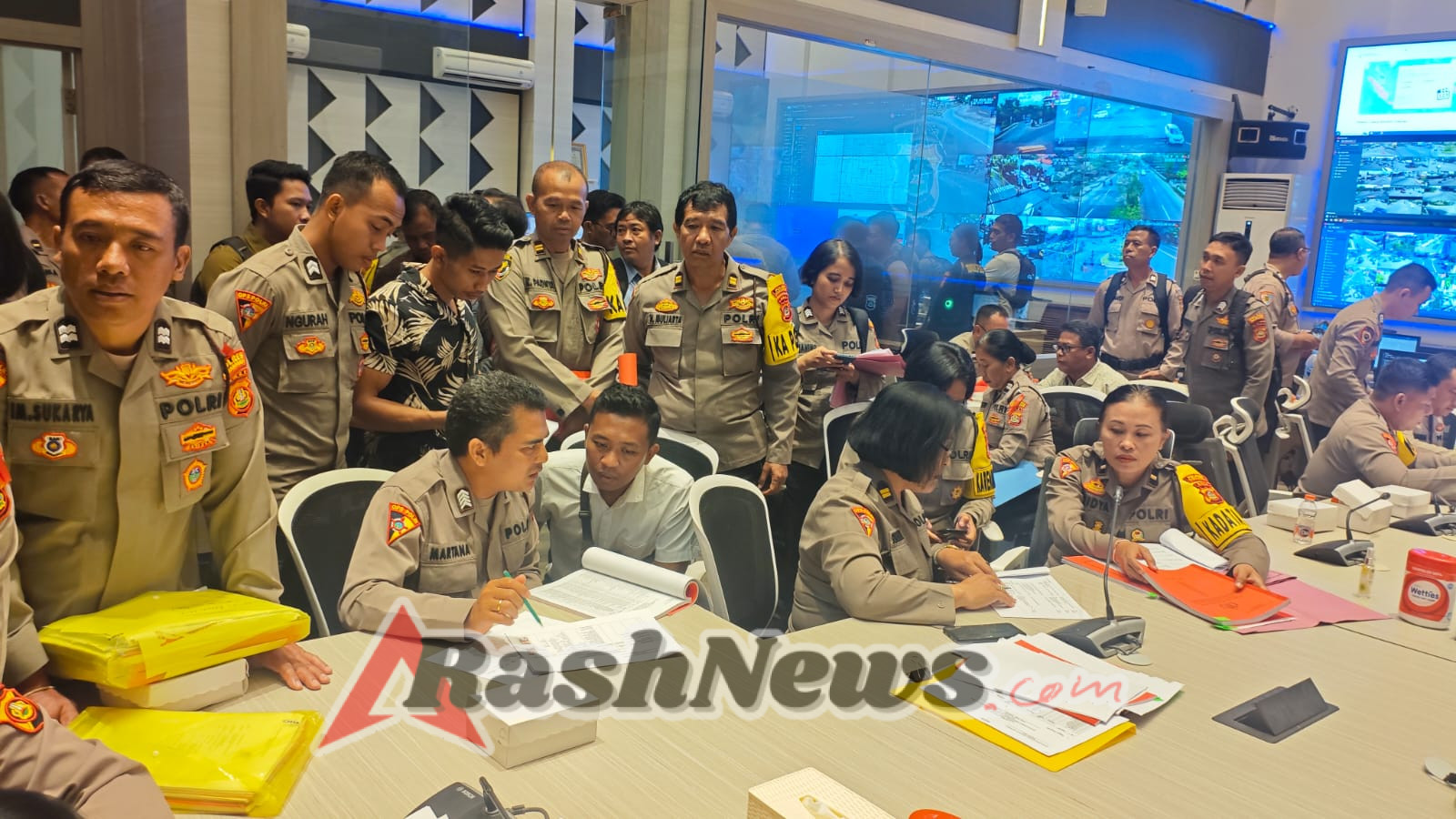 Supervisi Ops Cipkon Agung 2025, Polda Bali Perkuat Pengendalian dan Sinergi Jajaran