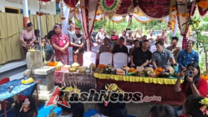 Bhabinkamtibmas Hadiri Peresmian TK Kumara Dwipa di Desa Bungbungan.