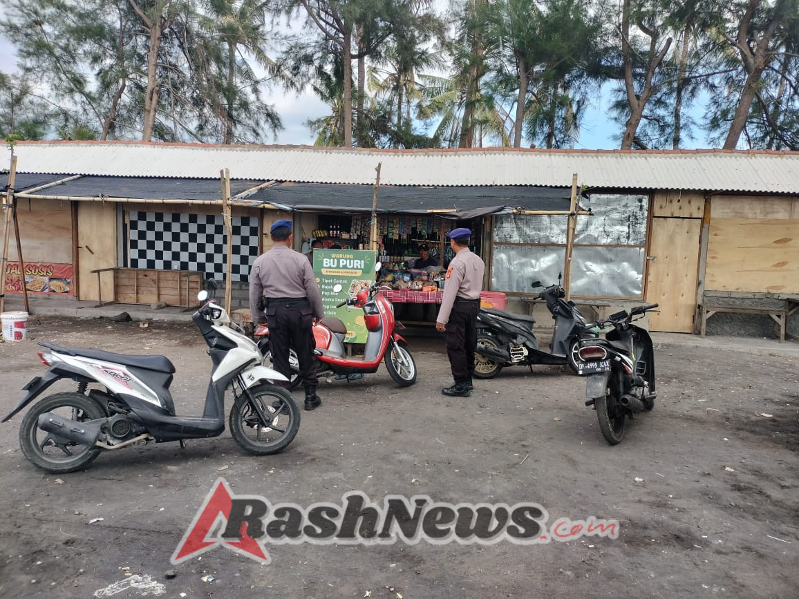 Patroli Pesisir di Pantai Masceti, Polairud Polres Gianyar Tingkatkan Pengawasan untuk Keamanan Masyarakat