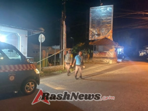 Polsek Bebandem Tingkatkan Keamanan dengan “Blue Light Patrol” Malam Hari