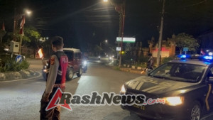 Sat Samapta Gelar Gatur dan Blue Light Patrol Randis R4 di Pusat Keramaian Malam Kota Bangli Demi Wujudkan Kenyamanan dan Kelancaran Lalu Lintas