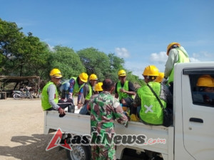 Sinergi TNI dan Masyarakat Kawal Pembangunan Industri Garam Nasional di Rote Timur dan Landu Leko