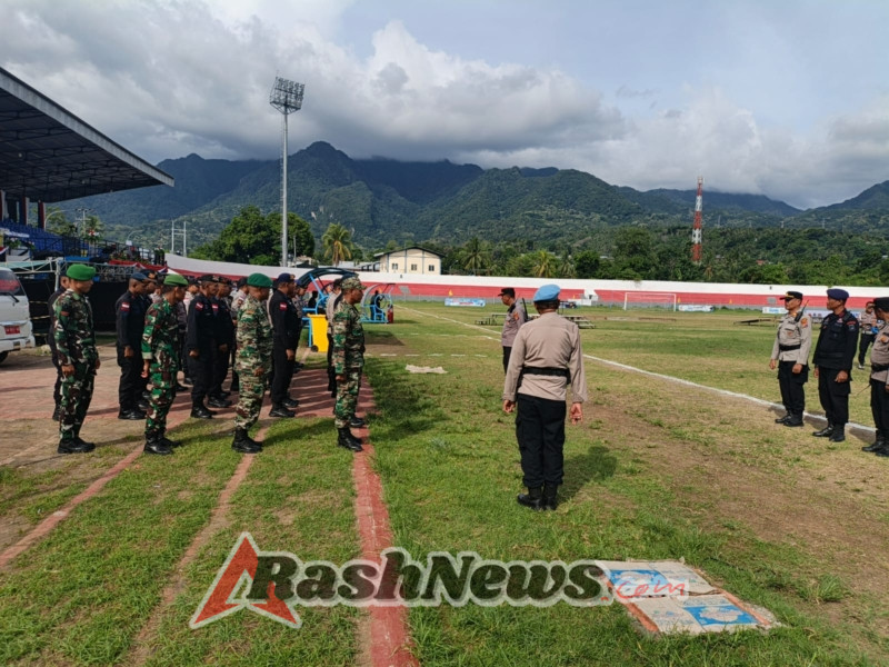 Apel Gelar Pasukan Kodim 1602/Ende Awali Pengamanan Sukses ETMC Ende 2025