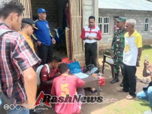 Sinergi Babinsa Koramil 02 dan Dinas Sosial dalam Penyaluran Bantuan ke Lunggaria