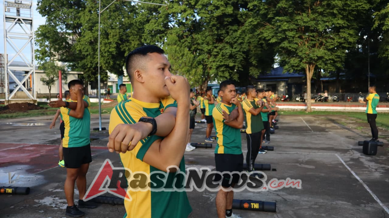 Dansatgas: Kalistenik Penting untuk Menjaga Kesiapsiagaan Prajurit di Perbatasan