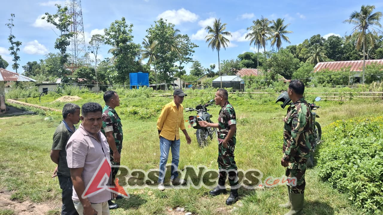 Dandim 1613/Sumba Barat Tinjau Lokasi Rencana Pembangunan Koperasi Desa Merah Putih di Anajiaka